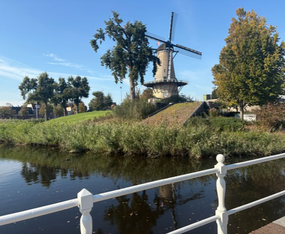 Maaike your local tourguide  wearing Dutch wooden shoes. Windmill, Tulips, Cheese, Zaanse Schans, Keukenhof, Volendam, Marken, Alkmaar.
