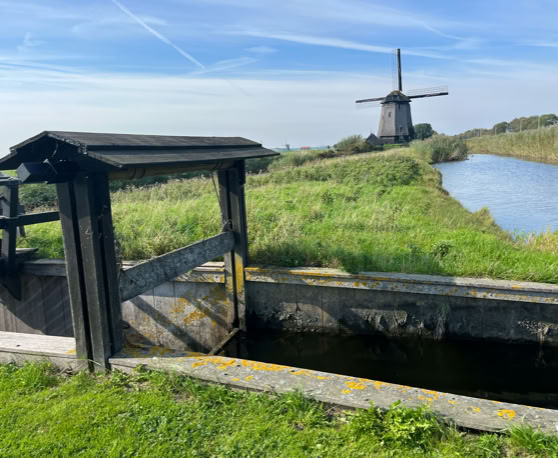 Maaike your local tourguide  wearing Dutch wooden shoes. Windmill, Tulips, Cheese, Zaanse Schans, Keukenhof, Volendam, Marken, Alkmaar.