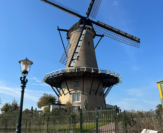 Maaike your local tourguide  wearing Dutch wooden shoes. Windmill, Tulips, Cheese, Zaanse Schans, Keukenhof, Volendam, Marken, Alkmaar.